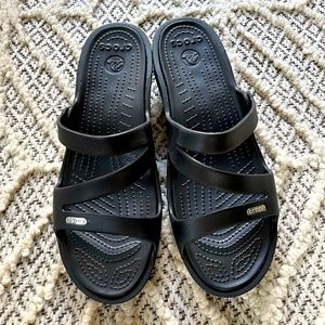 Crocs Patricia Wedges - Size 11- NEW